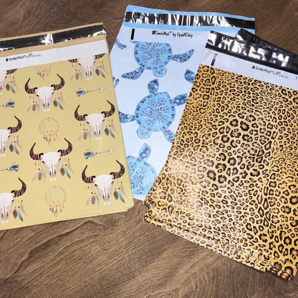 30 leopard print, skulls + turtle polymailers - Picture 5 of 6